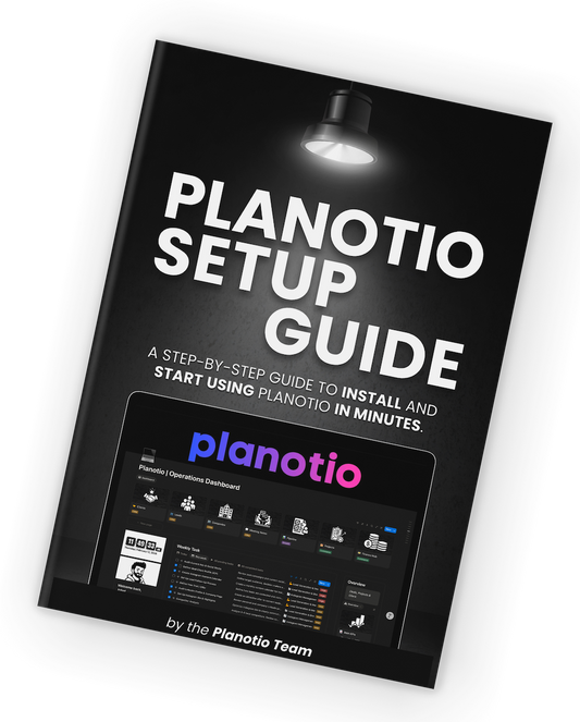 Planotio Setup Guide